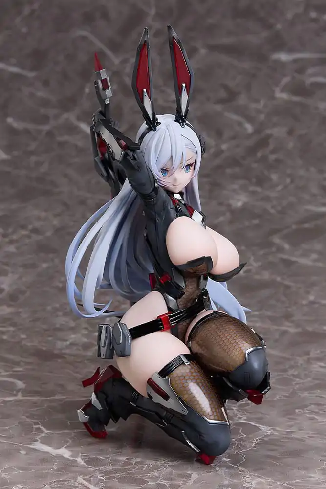 Original Character PVC Statue 1/6 Samurai Bunny Botan Designed by saitom 23 cm  product photo