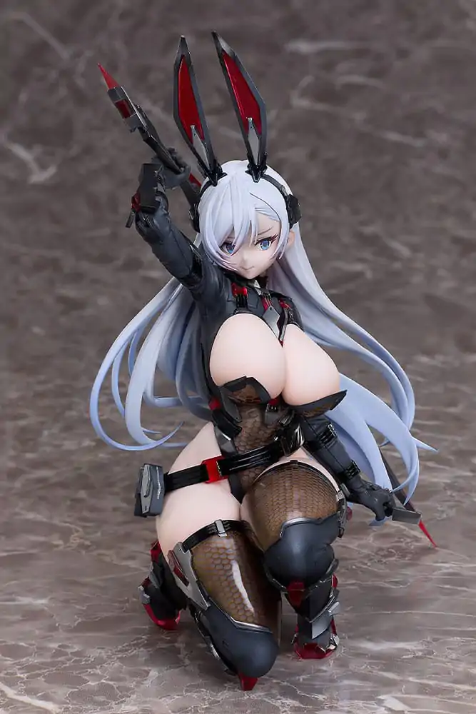 Original Character PVC Statue 1/6 Samurai Bunny Botan Designed by saitom 23 cm  product photo