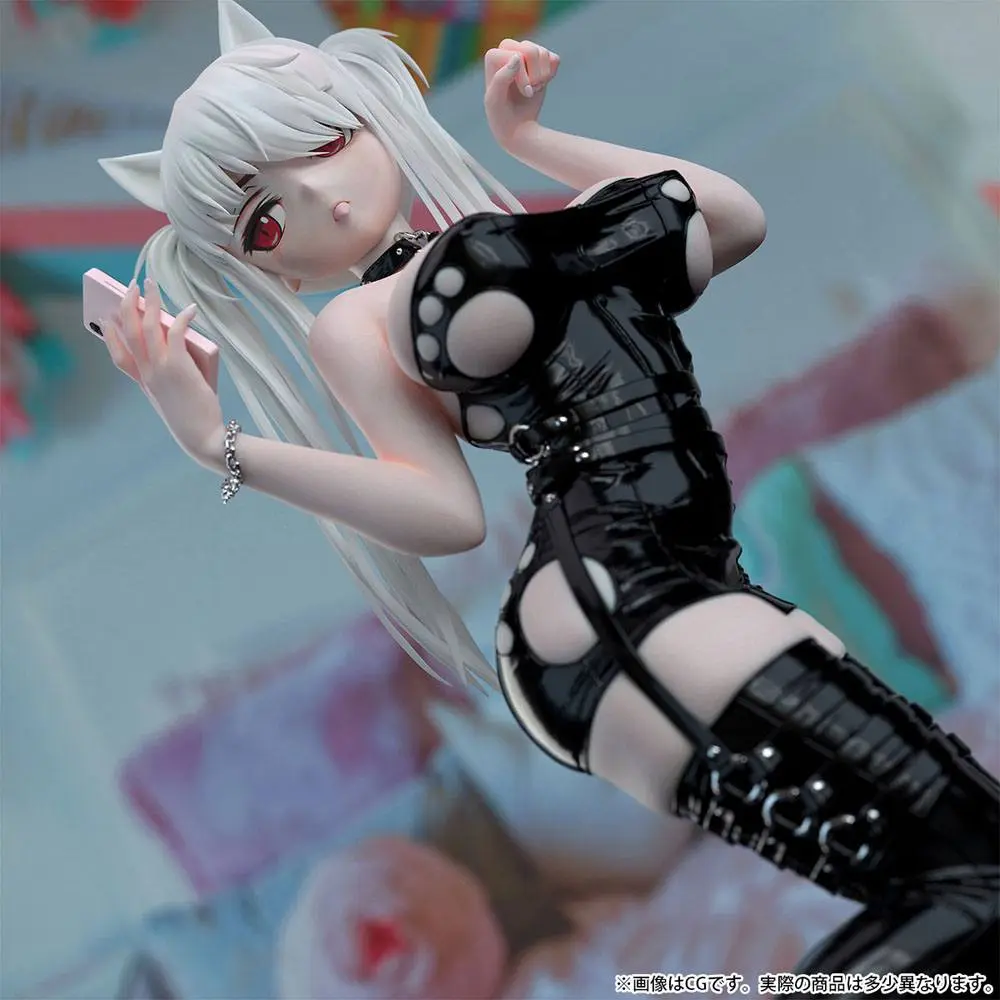 Original Character Statue 1/6 Selfie Cat Ear Girl 20 cm product photo