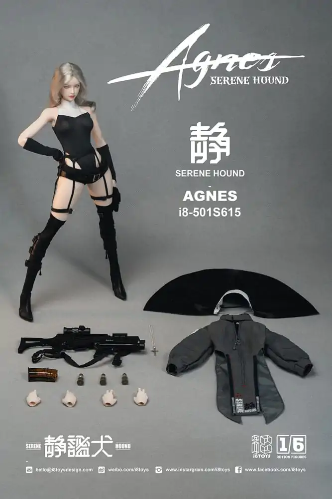 Original Character Action Figure 1/6 Serene Hound &quot;Agnes&quot; 30 cm product photo