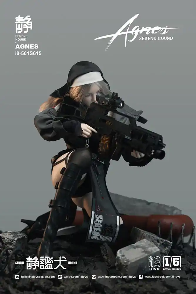 Original Character Action Figure 1/6 Serene Hound &quot;Agnes&quot; 30 cm product photo