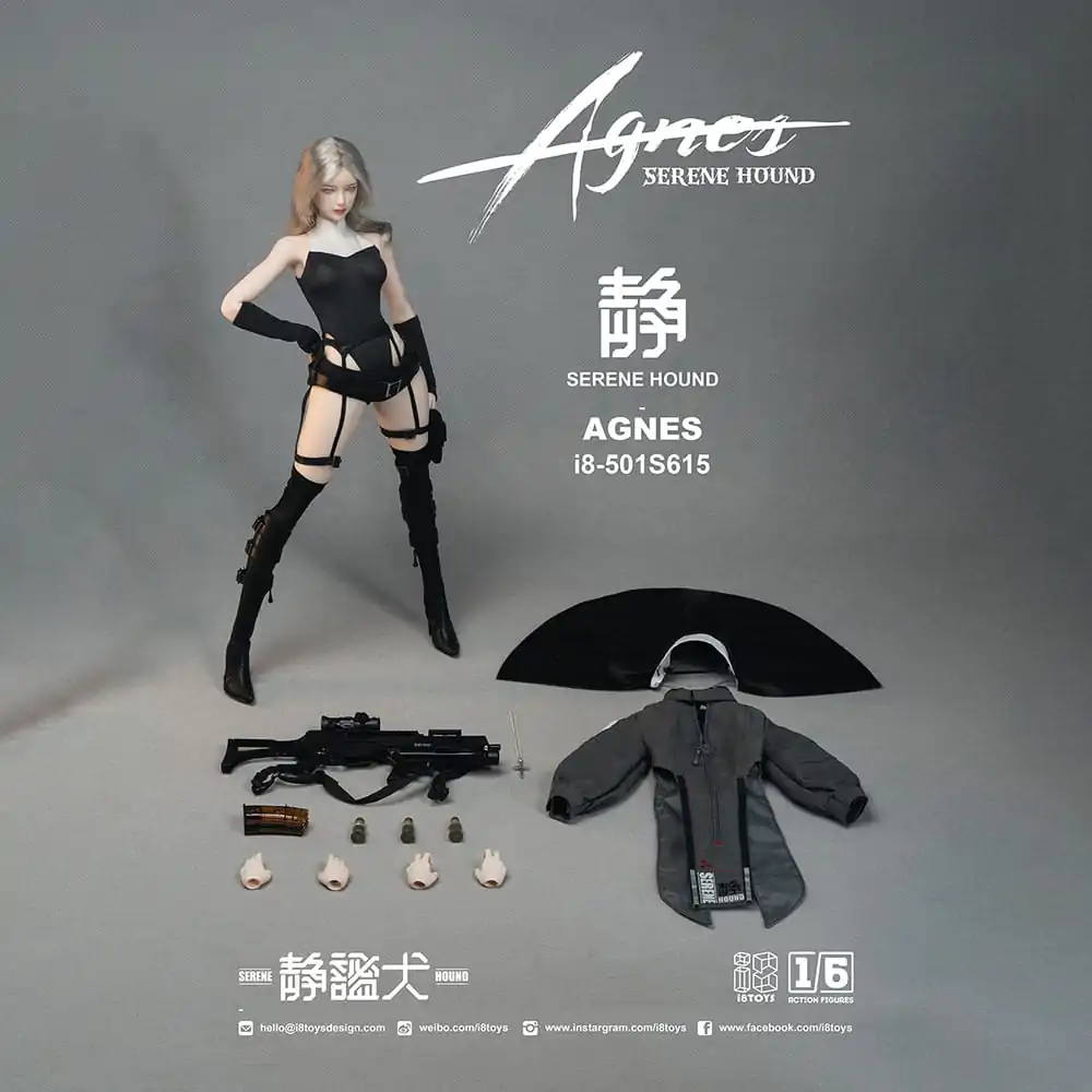 Original Character Action Figure 1/6 Serene Hound &quot;Agnes&quot; 30 cm product photo