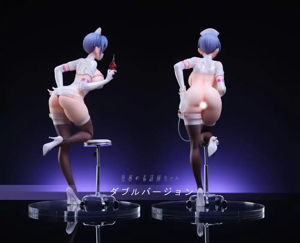 Original Character PVC Statue 1/6 Sexy Nurse Double Version 26 cm product photo