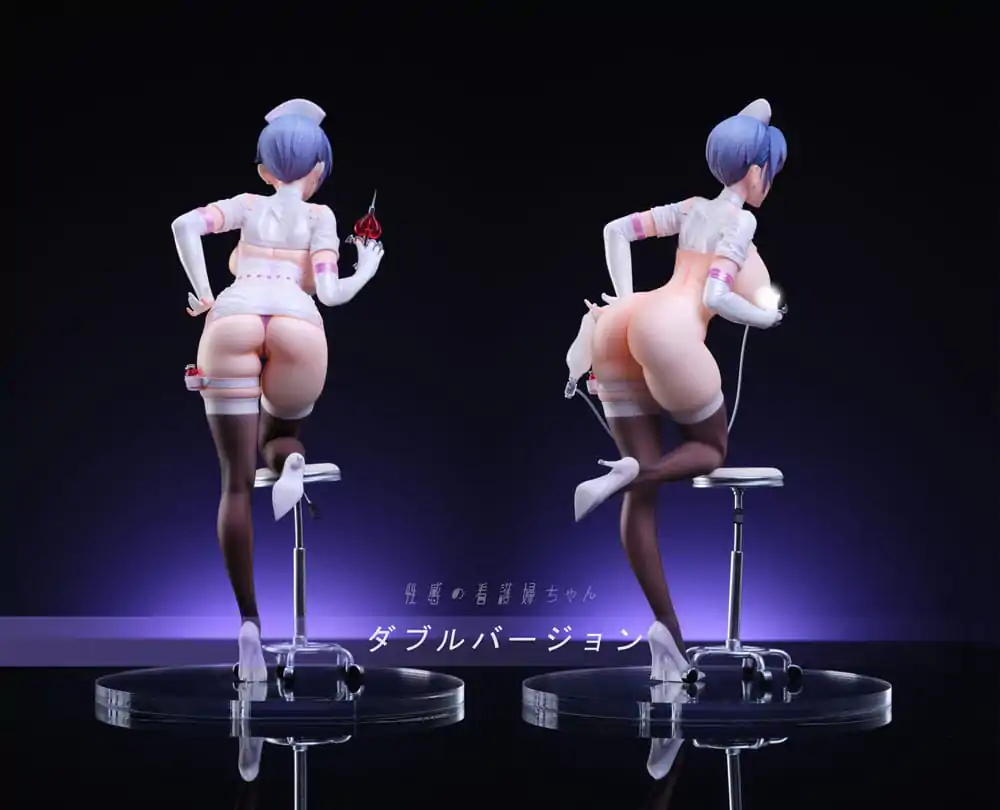 Original Character PVC Statue 1/6 Sexy Nurse Double Version 26 cm product photo