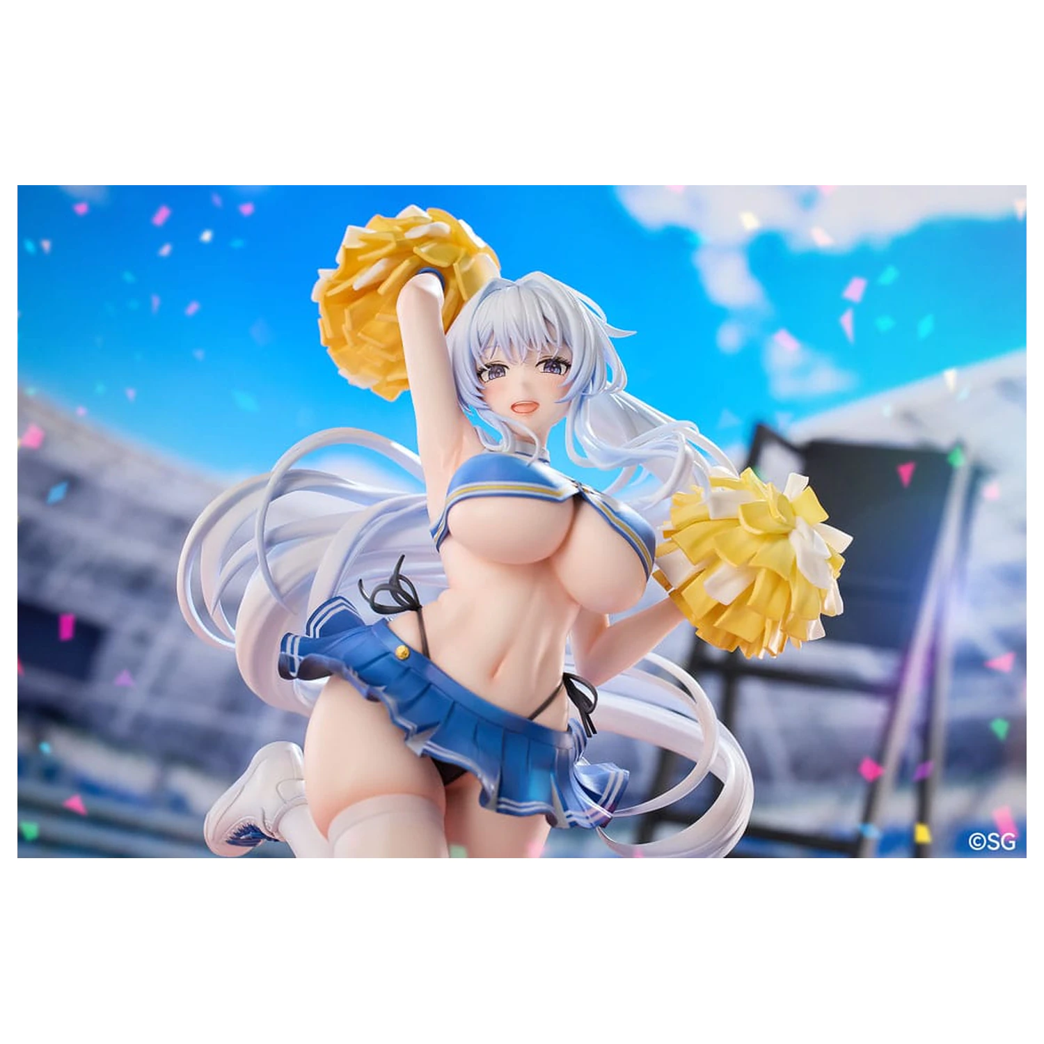 Original Character PVC Statue 1/6 Shion Alfine Cheerleader Ver. Illustrated by SG 30 cm   product photo