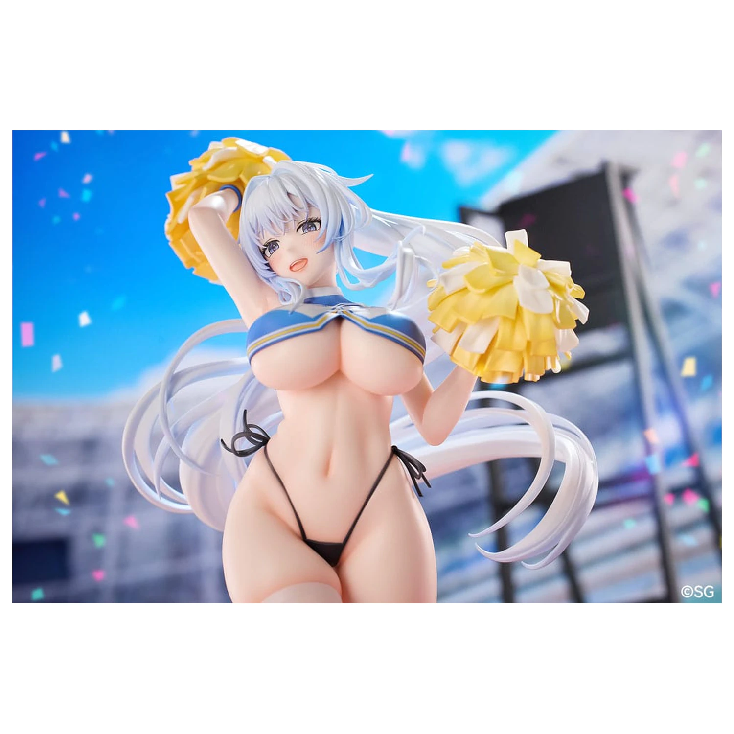 Original Character PVC Statue 1/6 Shion Alfine Cheerleader Ver. Illustrated by SG 30 cm   product photo