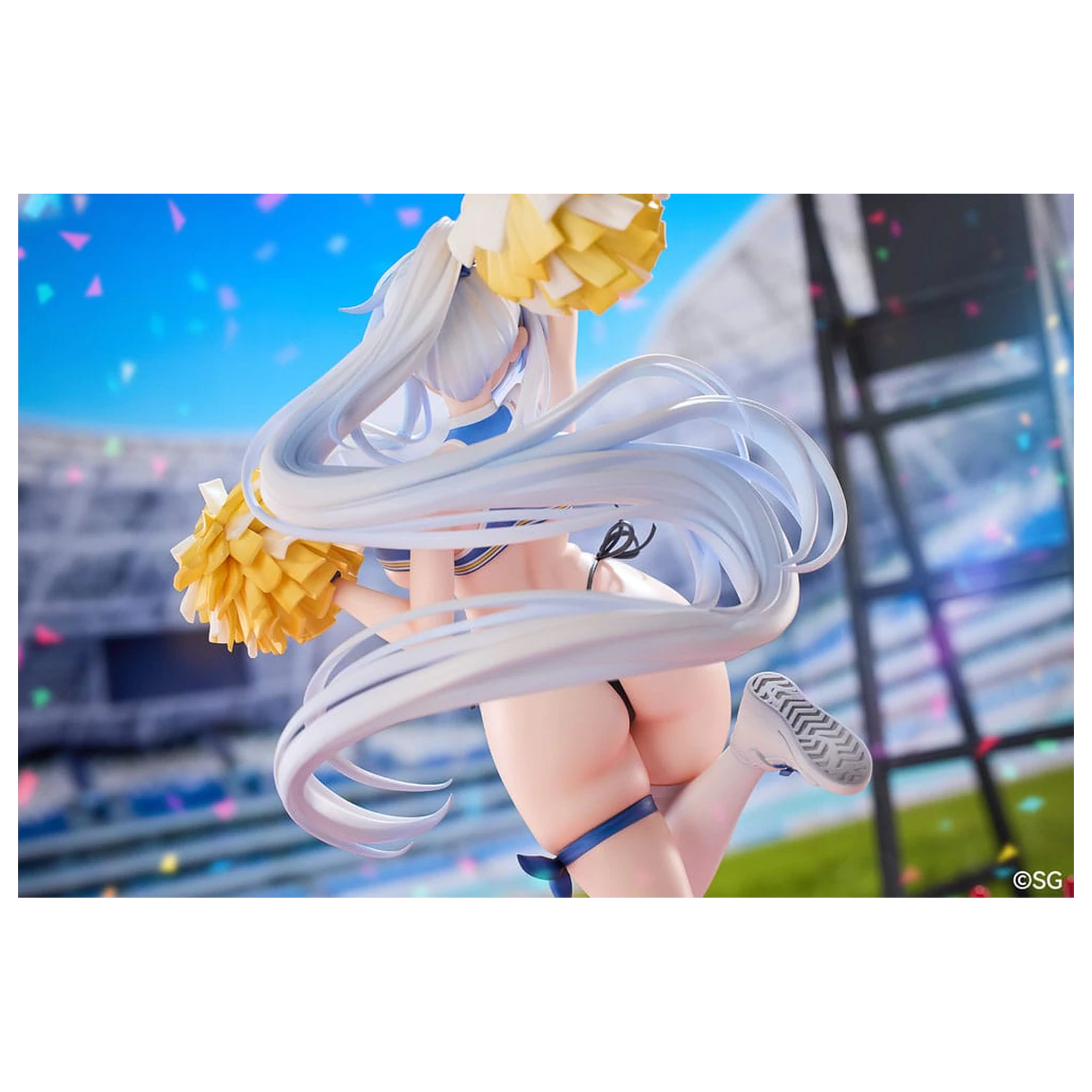 Original Character PVC Statue 1/6 Shion Alfine Cheerleader Ver. Illustrated by SG 30 cm   product photo
