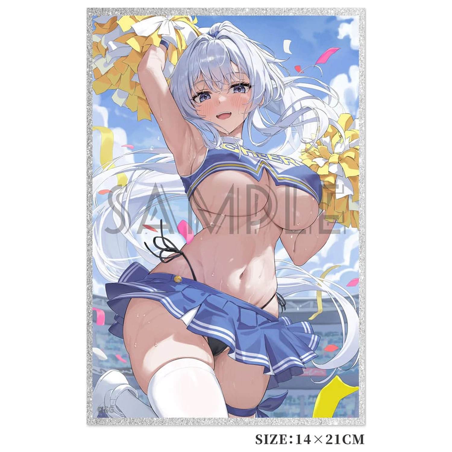 Original Character PVC Statue 1/6 Shion Alfine Cheerleader Ver. Illustrated by SG 30 cm   product photo