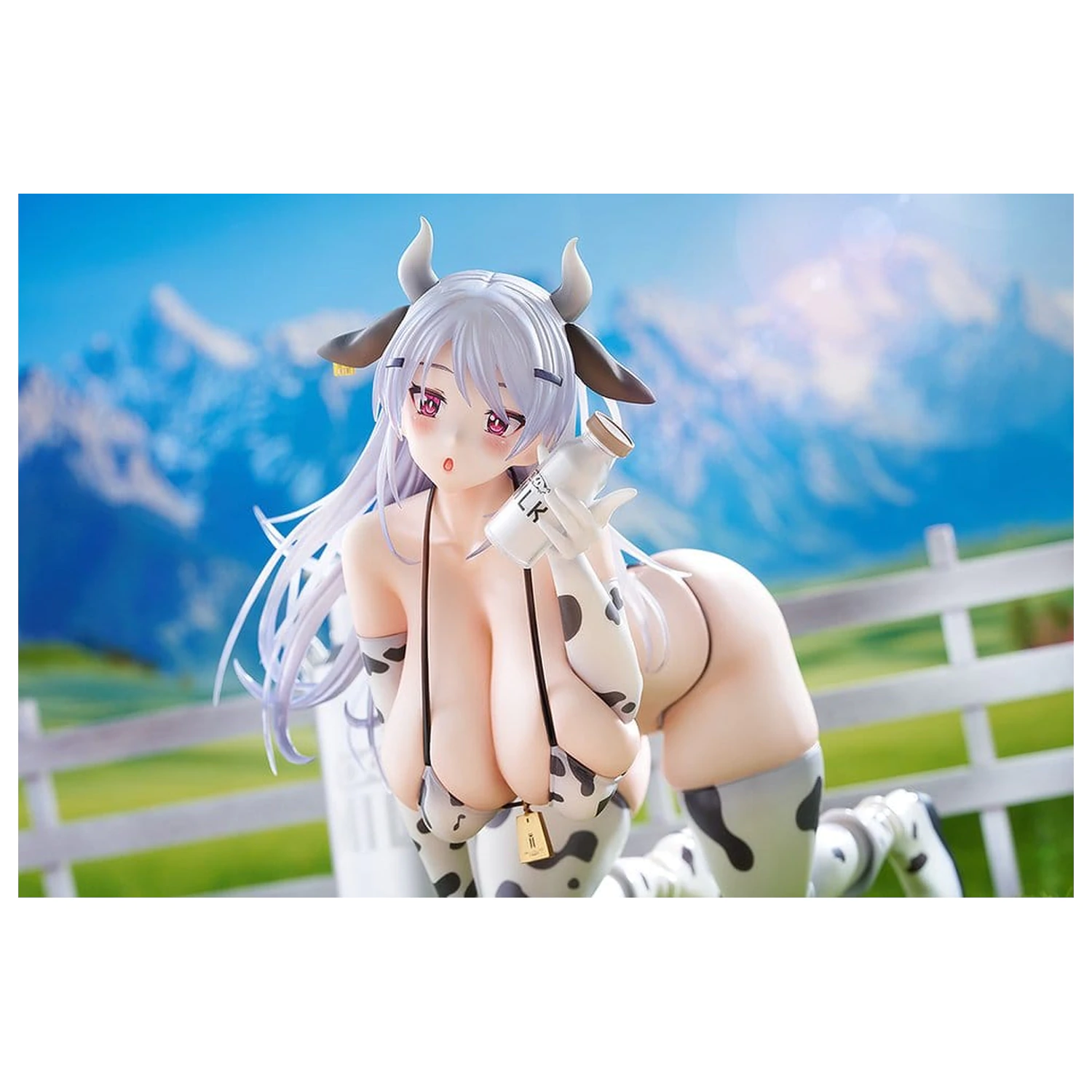 Original Character Figure 1/6 Shion Blankness: Cow Bikini Ver. Illustration by Nadare Takamine 15 cm product photo