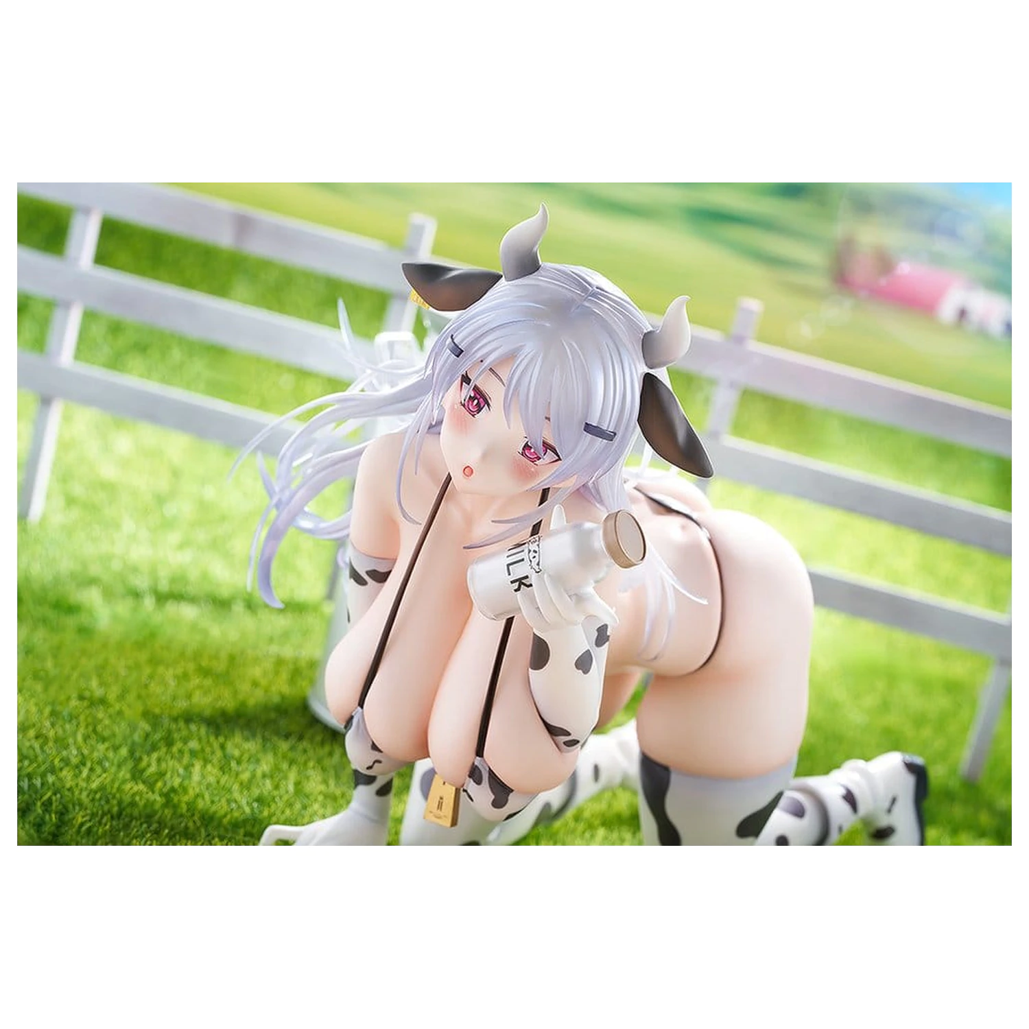 Original Character Figure 1/6 Shion Blankness: Cow Bikini Ver. Illustration by Nadare Takamine 15 cm product photo