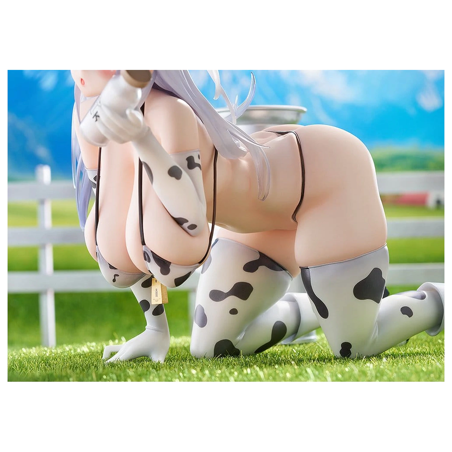 Original Character Figure 1/6 Shion Blankness: Cow Bikini Ver. Illustration by Nadare Takamine 15 cm product photo