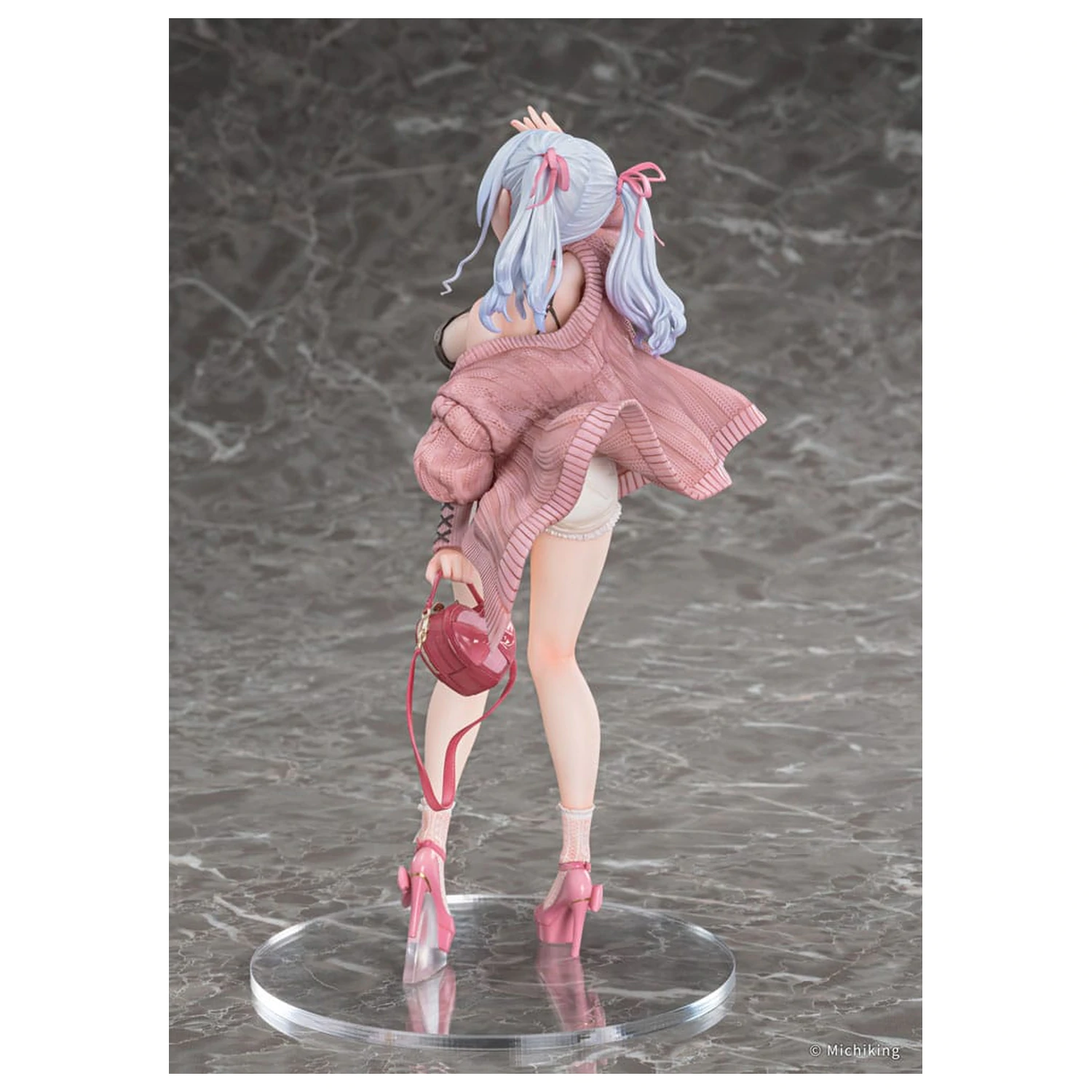 Original Character PVC Statue 1/6 Shion Passion Pink Illustration by Michiking 27 cm             product photo