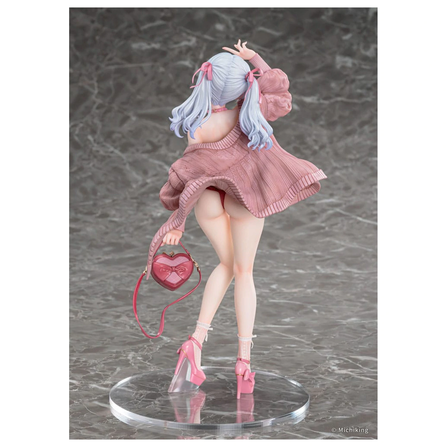 Original Character PVC Statue 1/6 Shion Passion Pink Illustration by Michiking 27 cm             product photo
