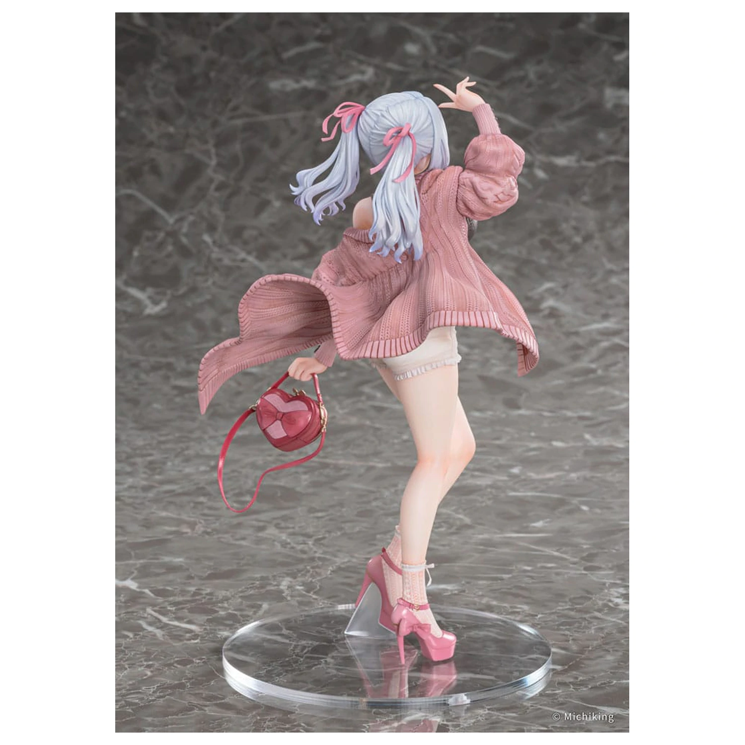 Original Character PVC Statue 1/6 Shion Passion Pink Illustration by Michiking 27 cm             product photo