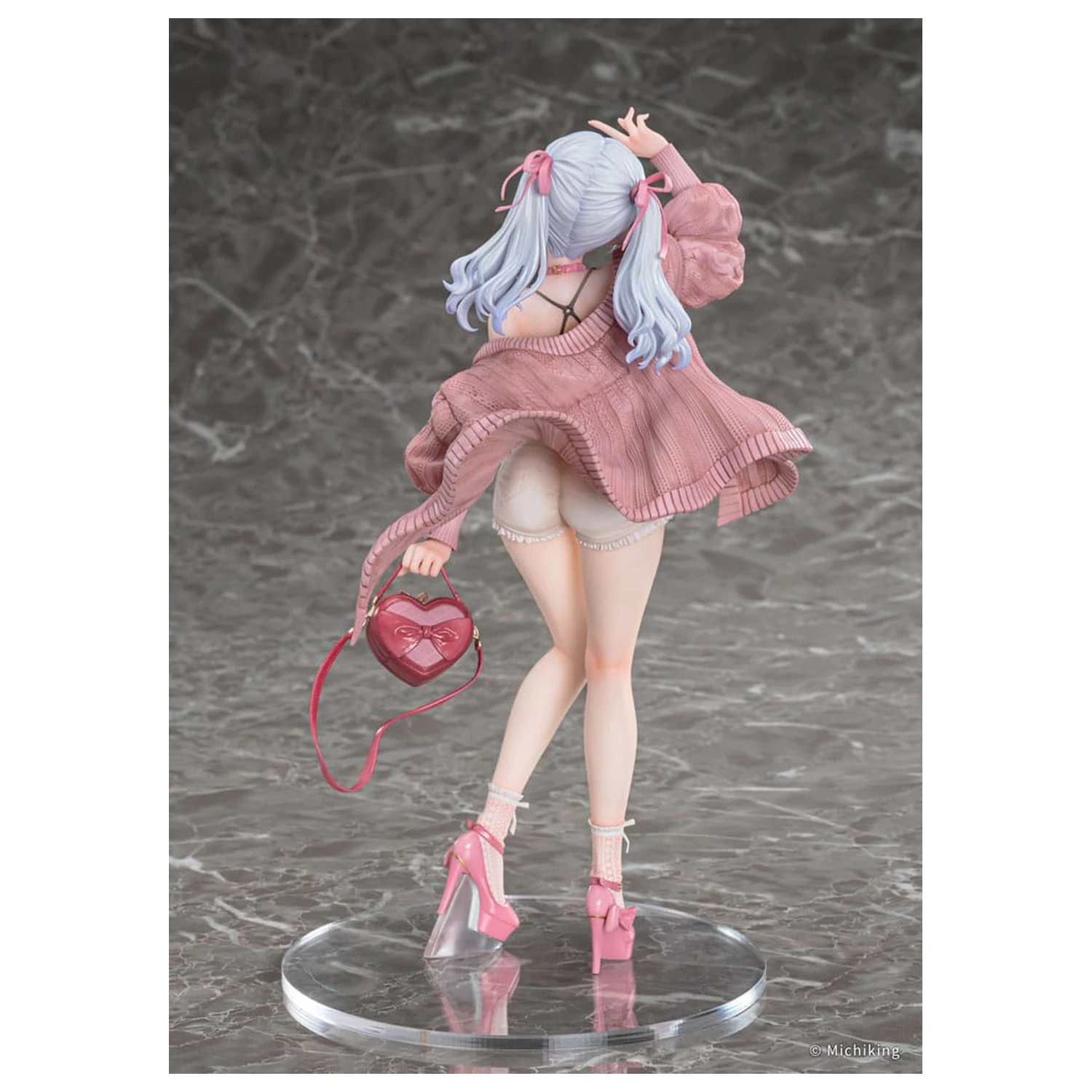Original Character PVC Statue 1/6 Shion Passion Pink Illustration by Michiking 27 cm             product photo
