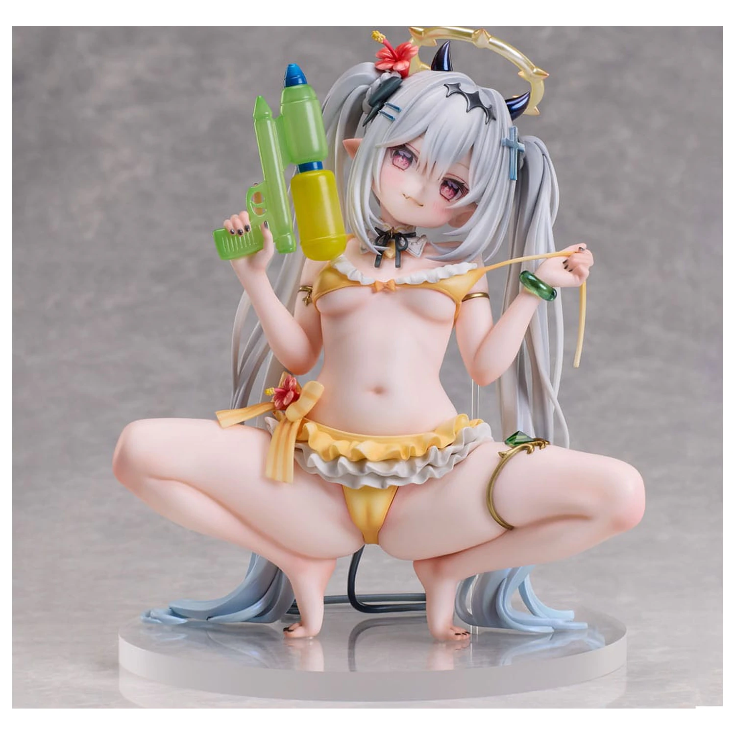 Original Character PVC Statue 1/6 Silver-Haired Girl Illustrated by Chihiro 18 cm          product photo