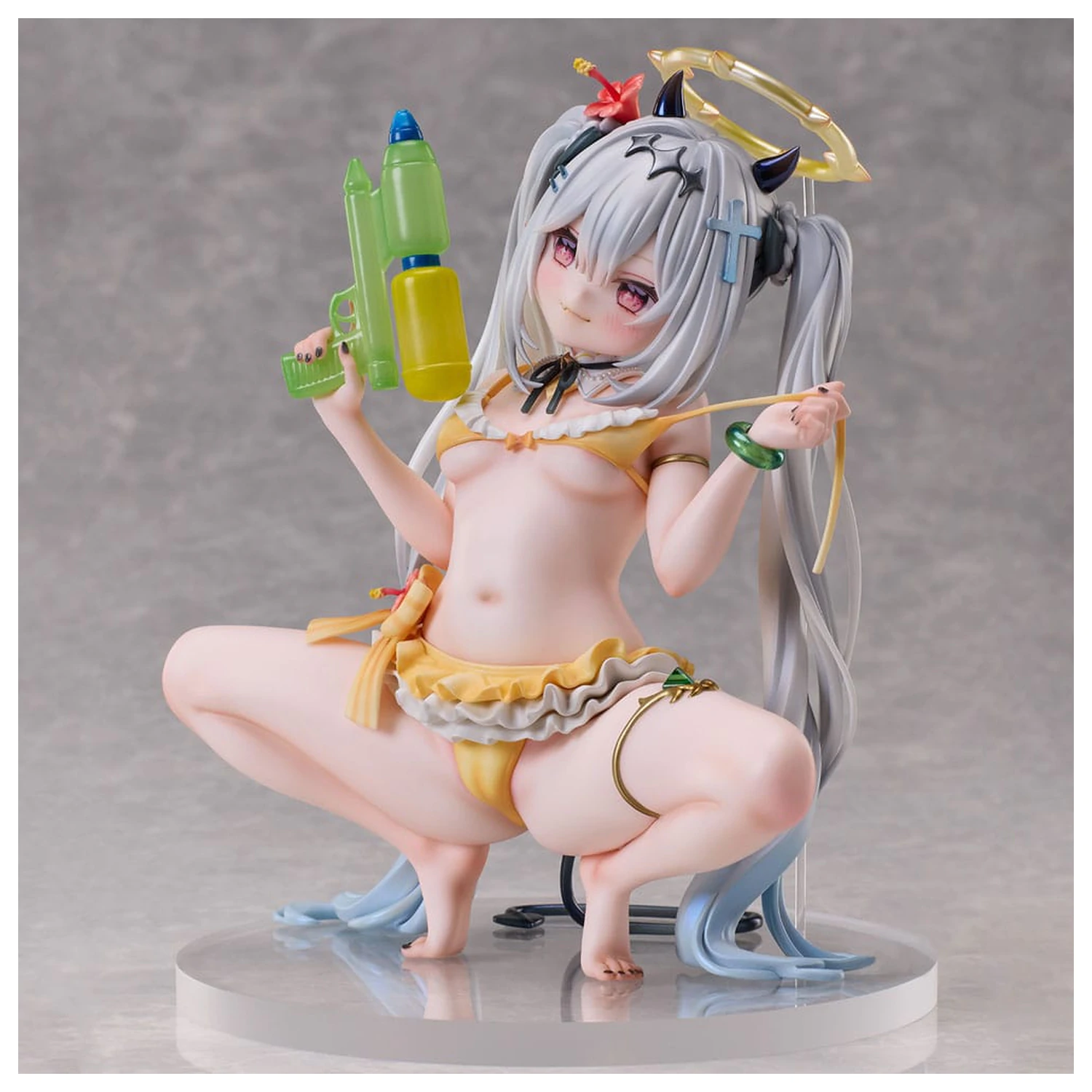 Original Character PVC Statue 1/6 Silver-Haired Girl Illustrated by Chihiro 18 cm          product photo