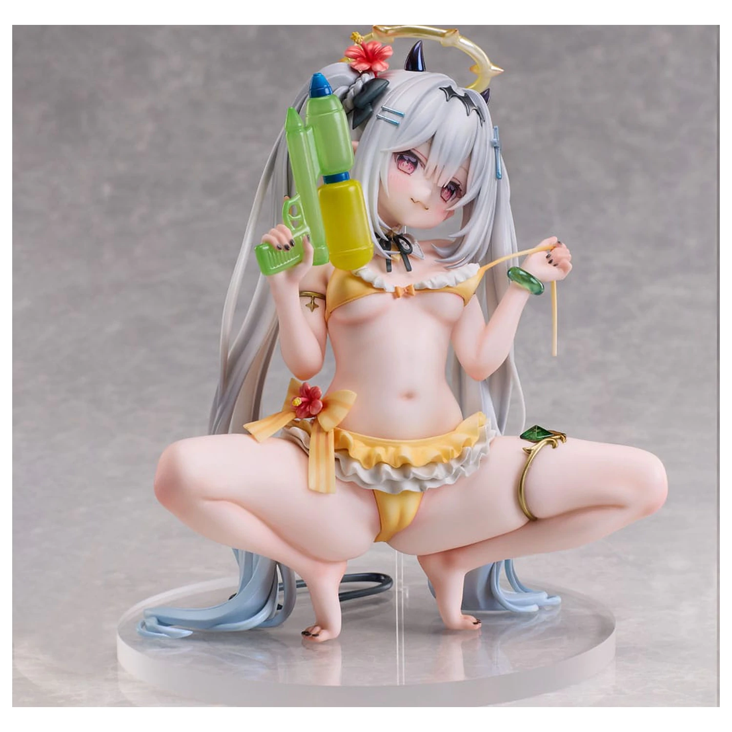 Original Character PVC Statue 1/6 Silver-Haired Girl Illustrated by Chihiro 18 cm          product photo