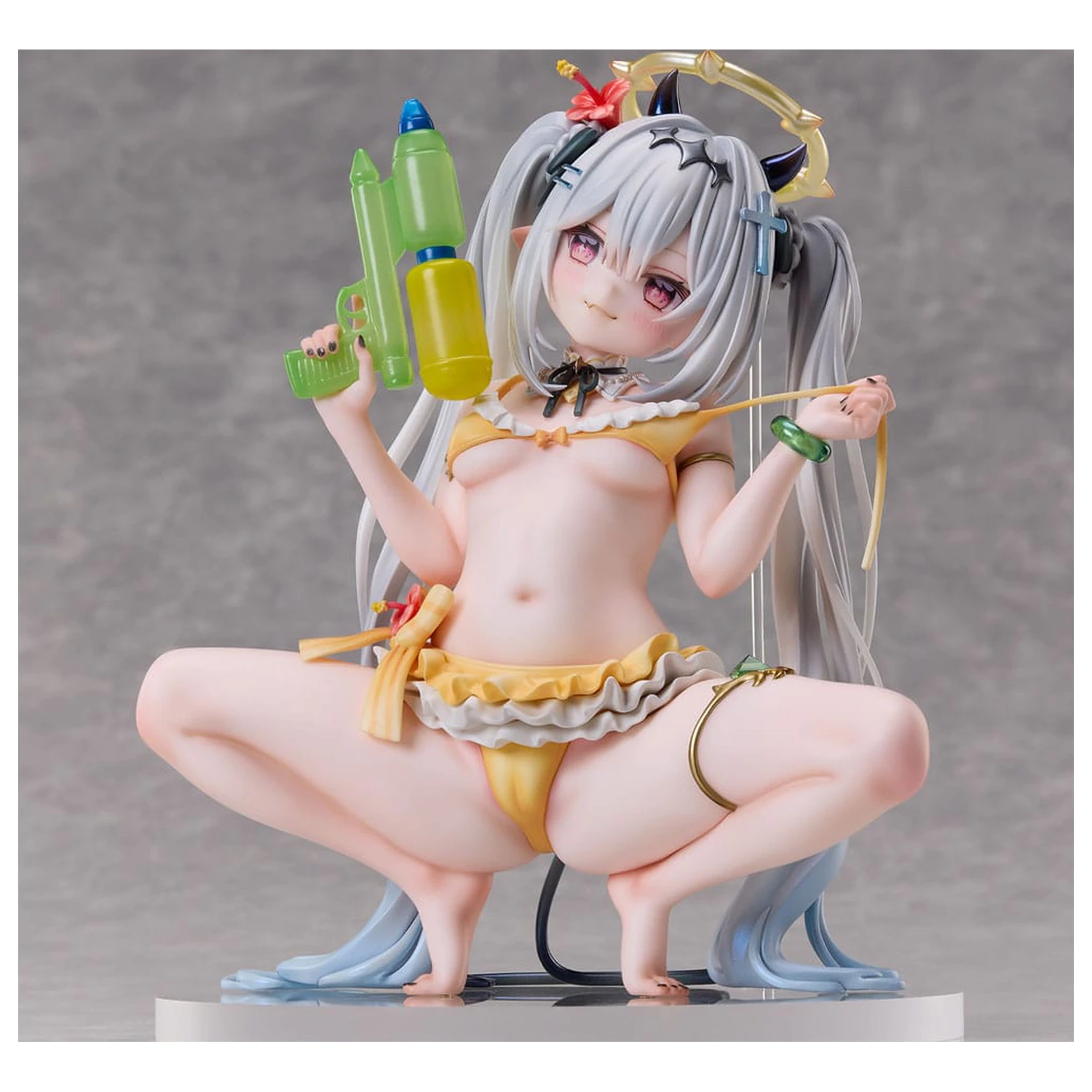 Original Character PVC Statue 1/6 Silver-Haired Girl Illustrated by Chihiro 18 cm          product photo