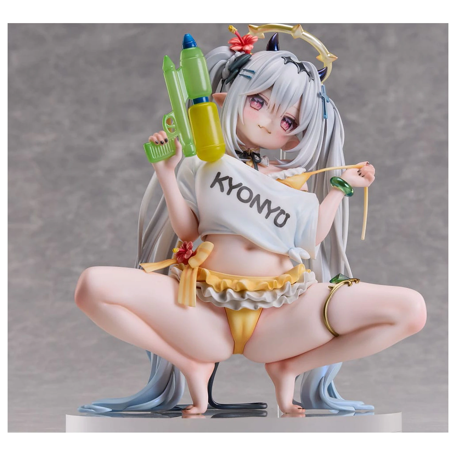 Original Character PVC Statue 1/6 Silver-Haired Girl Illustrated by Chihiro 18 cm          product photo