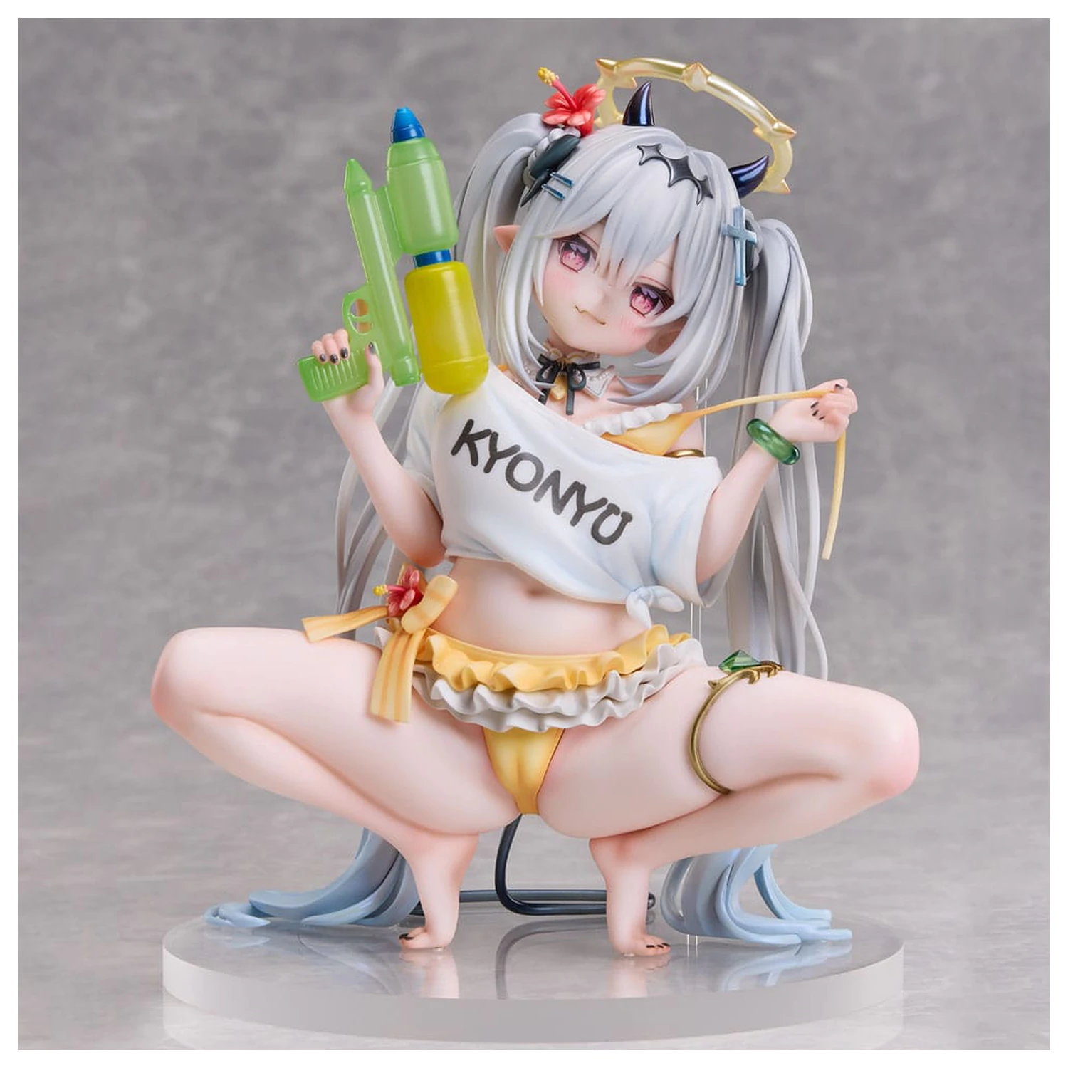 Original Character PVC Statue 1/6 Silver-Haired Girl Illustrated by Chihiro 18 cm          product photo