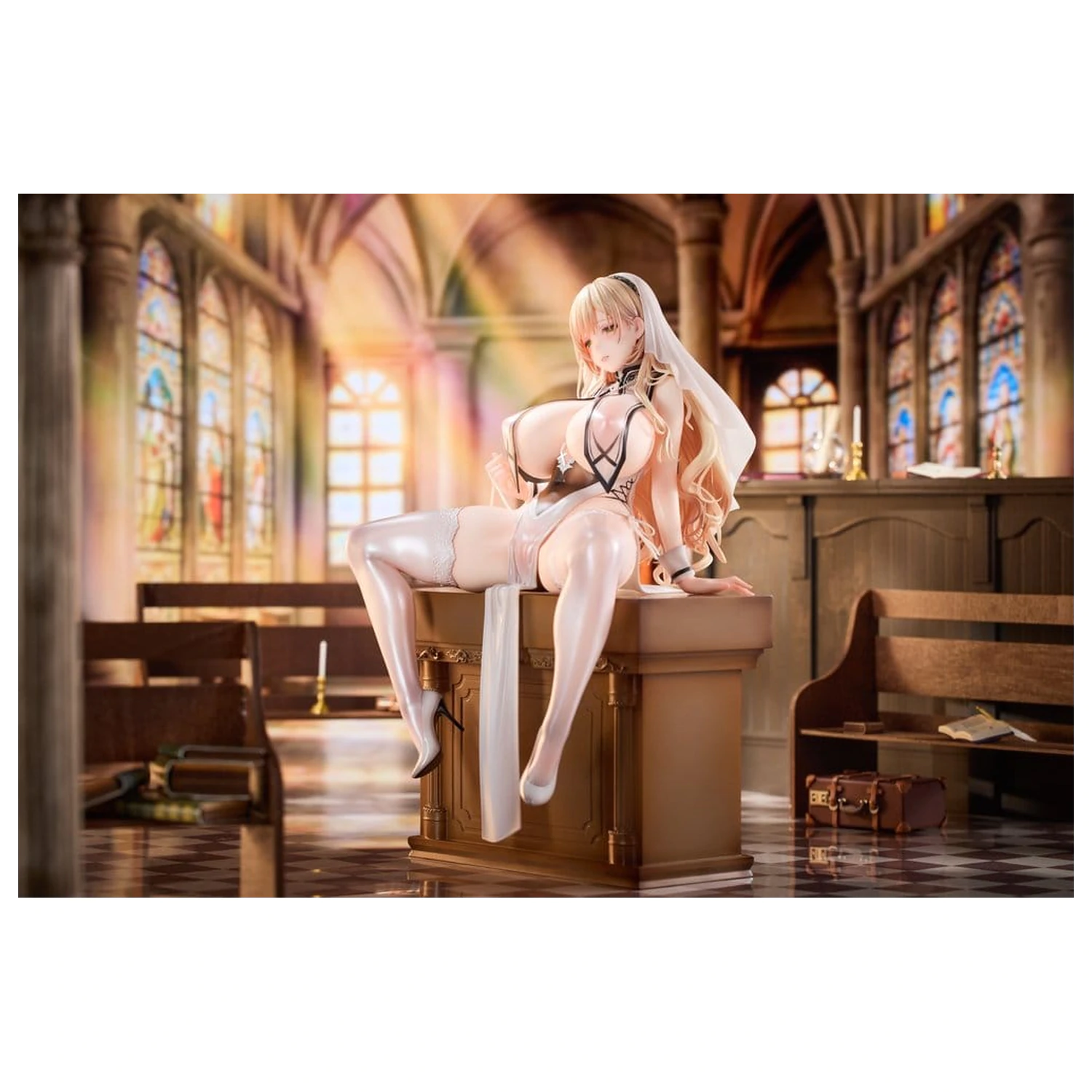 Original Character PVC Figure 1/6 Sister Alicia Illustrated by Mumi Gomi 27 cm product photo