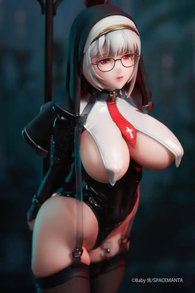 Original Character PVC Statue 1/6 Soutou no Sister Illustrated by Baby Sakana 29 cm product photo