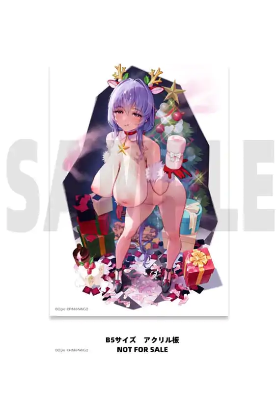 Original Character PVC Statue 1/6 Succubus Homestay Shiori Sakuma Christmas Costume Special Ver. Bonus Limited Edition 27 cm product photo