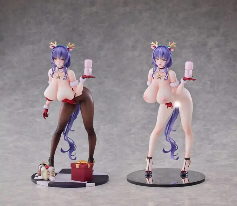 Original Character PVC Statue 1/6 Succubus Homestay Shiori Sakuma Christmas Costume Special Ver. Bonus Limited Edition 27 cm product photo