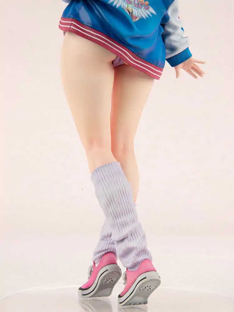 Original Character PVC Statue 1/6 Sukajan Jacket Kanojo wa Cool de Itai! Kyouka Kagura 27 cm product photo