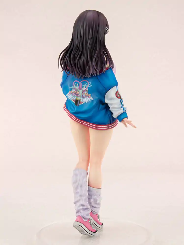 Original Character PVC Statue 1/6 Sukajan Jacket Kanojo wa Cool de Itai! Kyouka Kagura 27 cm product photo