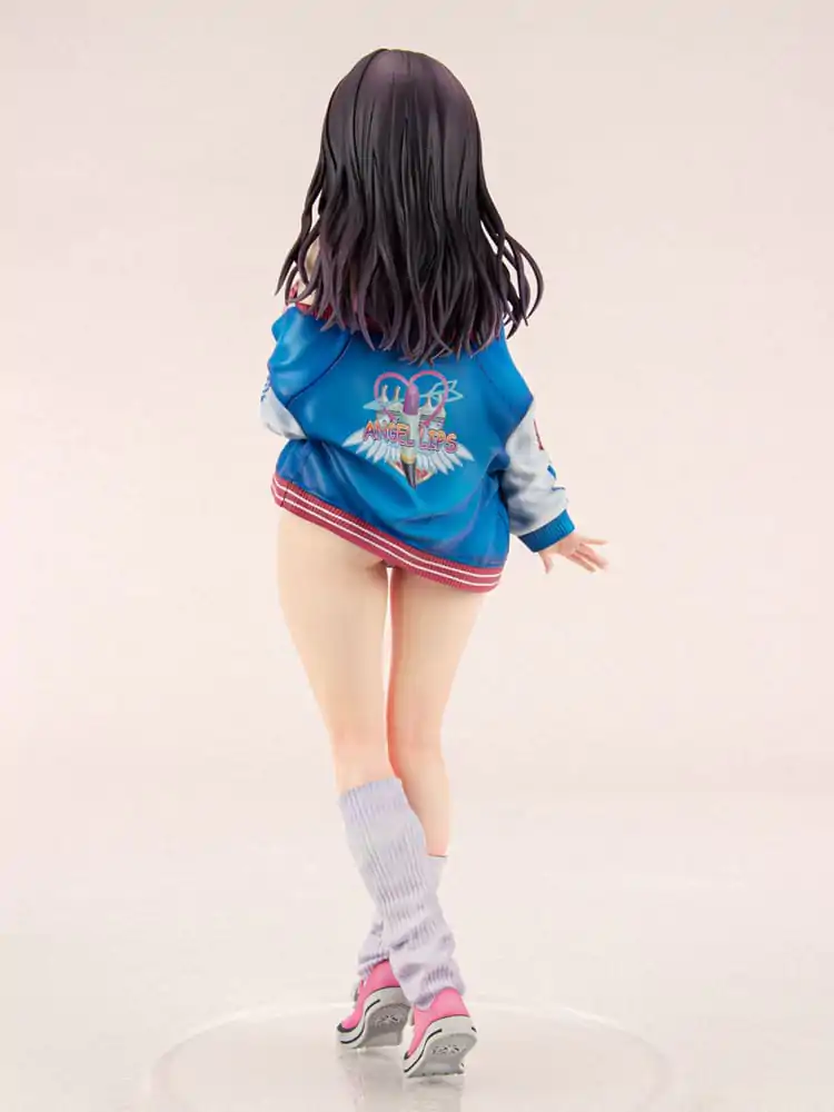 Original Character PVC Statue 1/6 Sukajan Jacket Kanojo wa Cool de Itai! Kyouka Kagura 27 cm product photo