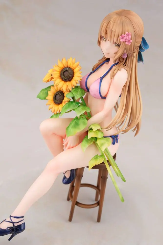Original Character PVC Statue 1/6 Sunflower Girl Momose Kurumi 18 cm product photo