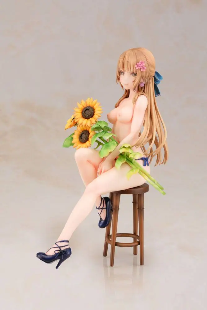 Original Character PVC Statue 1/6 Sunflower Girl Momose Kurumi 18 cm product photo