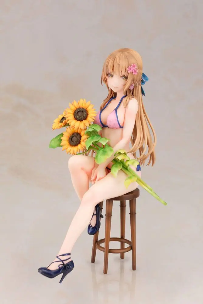 Original Character PVC Statue 1/6 Sunflower Girl Momose Kurumi 18 cm product photo