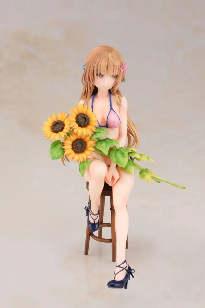 Original Character PVC Statue 1/6 Sunflower Girl Momose Kurumi 18 cm product photo