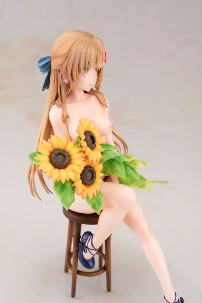 Original Character PVC Statue 1/6 Sunflower Girl Momose Kurumi 18 cm product photo