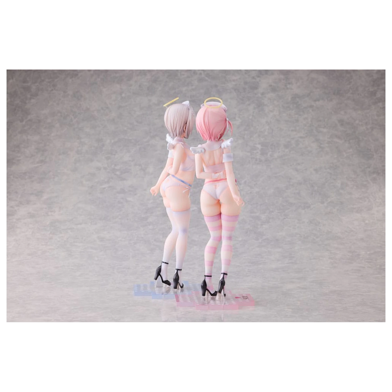 Original Character Statue 1/6 Suzu & Nagi Illustrated by Kuma 4-gou Set Edition 27 cm product photo