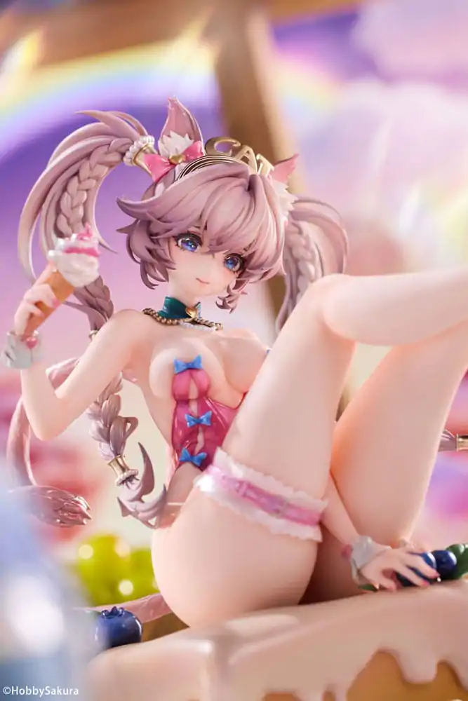 Original Character PVC Statue 1/6 Sweet Cat Illustration by Tuzhate Deluxe Edition 20 cm product photo