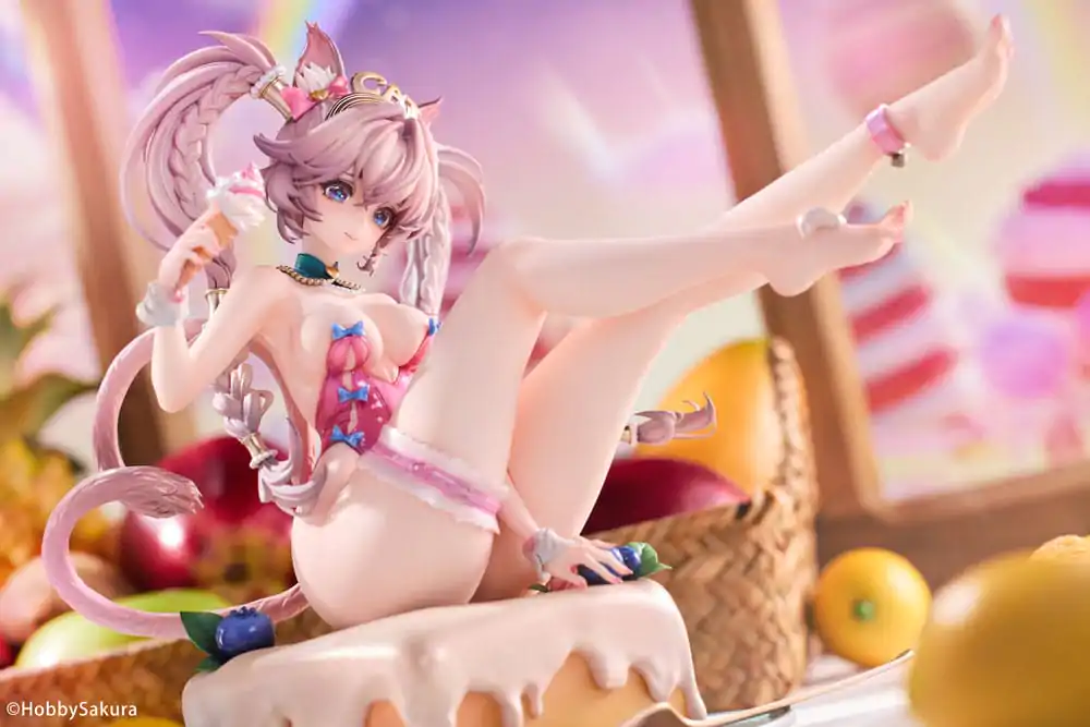 Original Character PVC Statue 1/6 Sweet Cat Illustration by Tuzhate Deluxe Edition 20 cm product photo