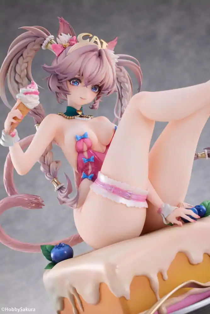 Original Character PVC Statue 1/6 Sweet Cat Illustration by Tuzhate Deluxe Edition 20 cm product photo