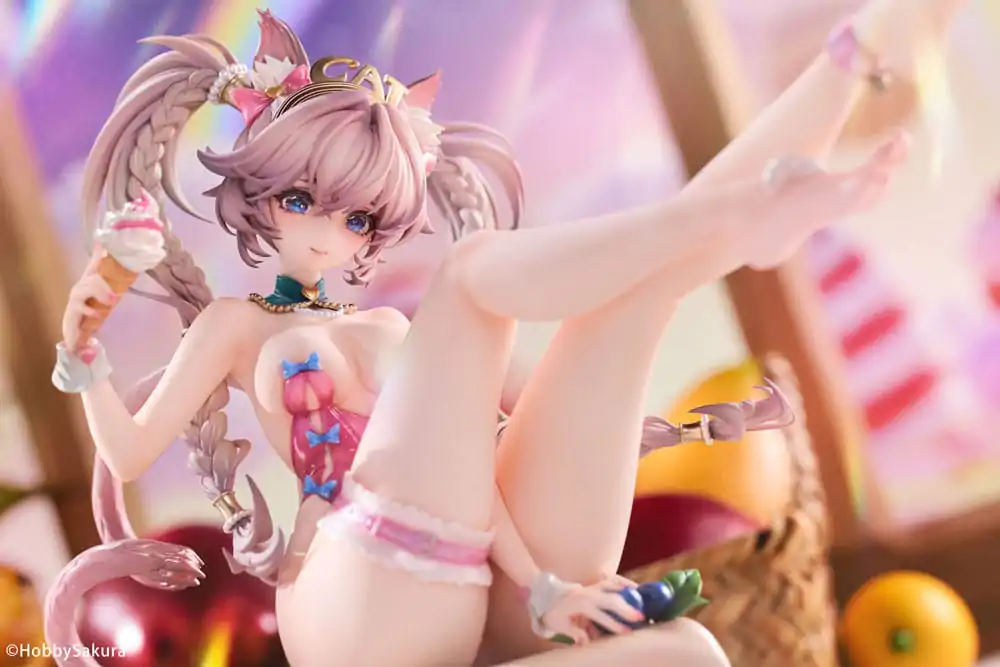 Original Character PVC Statue 1/6 Sweet Cat Illustration by Tuzhate Deluxe Edition 20 cm product photo