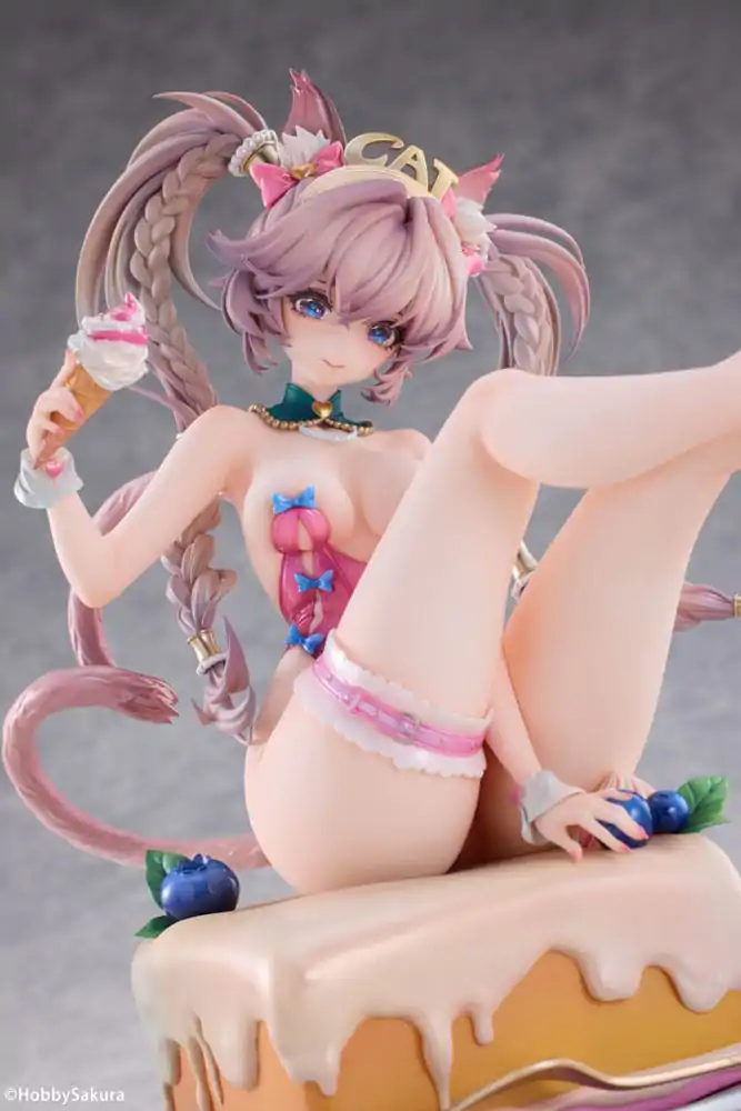 Original Character PVC Statue 1/6 Sweet Cat Illustration by Tuzhate Deluxe Edition 20 cm product photo