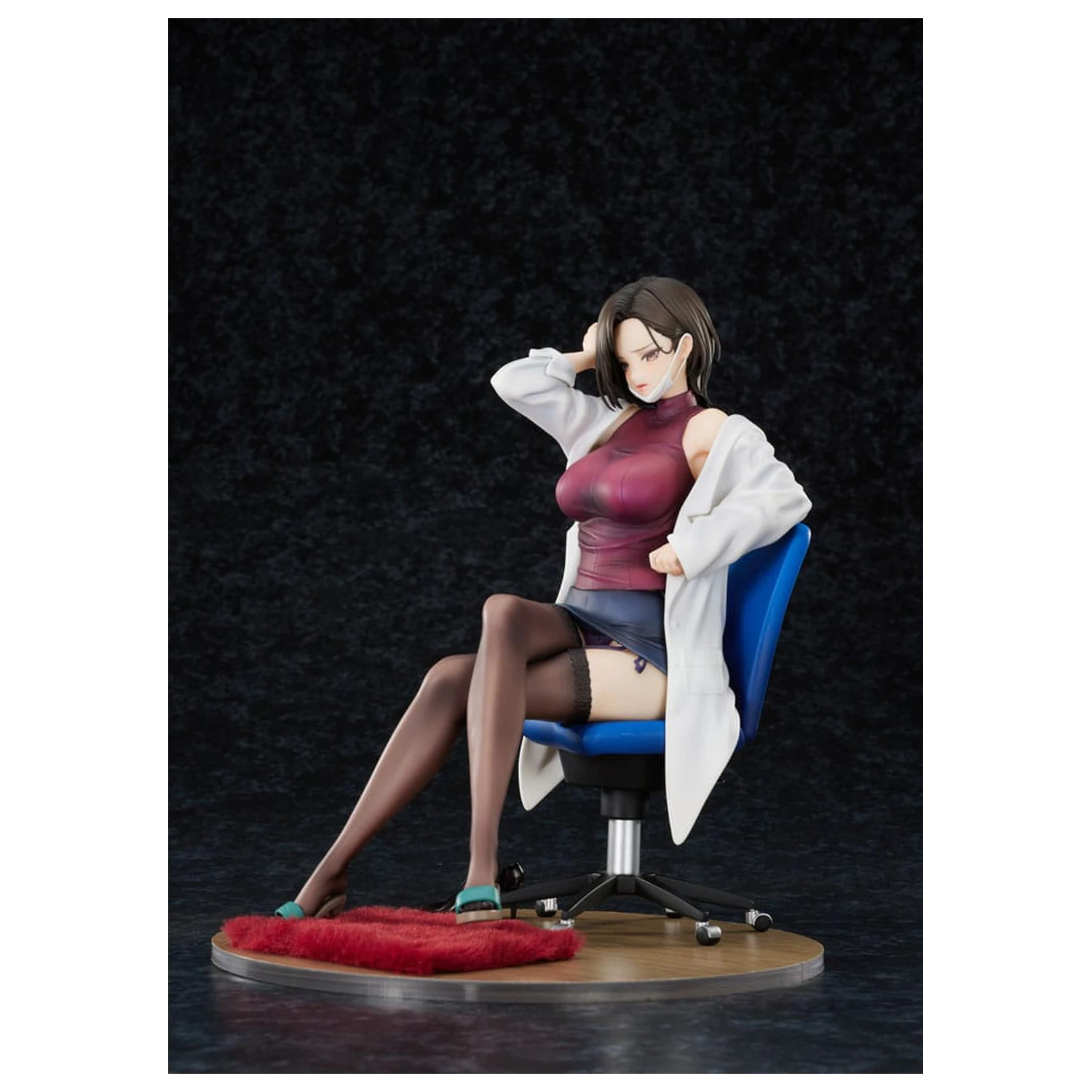 Original Character Statue 1/6 The Sulky School Nurse Illustrated by Keso Shirou 22 cm            product photo
