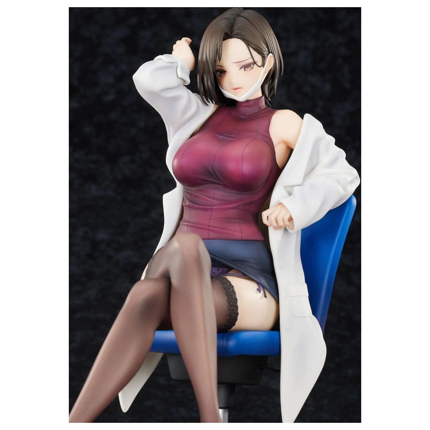 Original Character Statue 1/6 The Sulky School Nurse Illustrated by Keso Shirou 22 cm            product photo