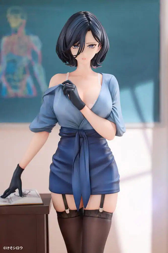 Original Character PVC Statue 1/6 Toutotsu ni Nugidasu Tennen Bijutsu Kyoushi Rumi Illustration by Keso Shirou 28 cm termékfotó