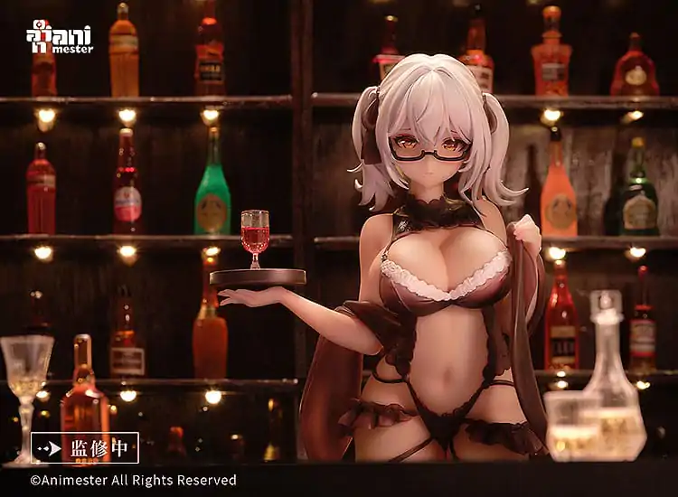 Original Character Statue 1/6 Wine Waiter Girl - Cynthia 27 cm product photo