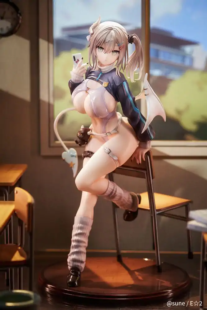 Original Character PVC Statue 1/6 Yuki Shinomiya Silent Gal Succubus 25 cm   product photo