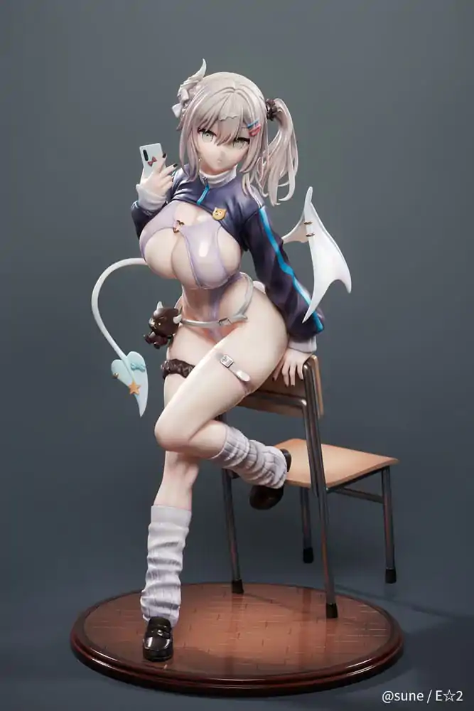Original Character PVC Statue 1/6 Yuki Shinomiya Silent Gal Succubus 25 cm   product photo