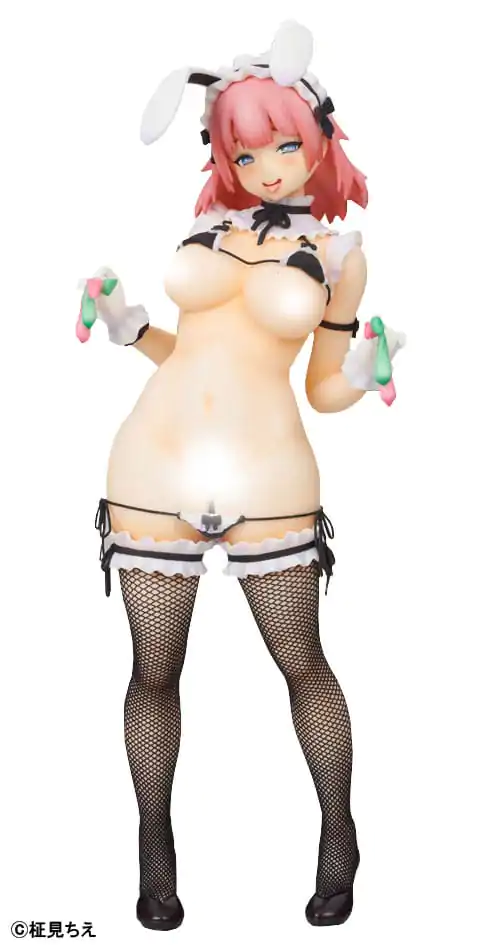 Original Character PVC Statue 1/6 Yurufuwa Maid Bunny illustration by Chie Masami R18 Ver. (re-run) 27 cm product photo